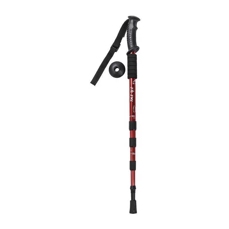 Trekking Pole Adjustable Length Aluminum oy High Strength Wood Hiking Accessory For Women Men Camping Hiking Walking Sticks