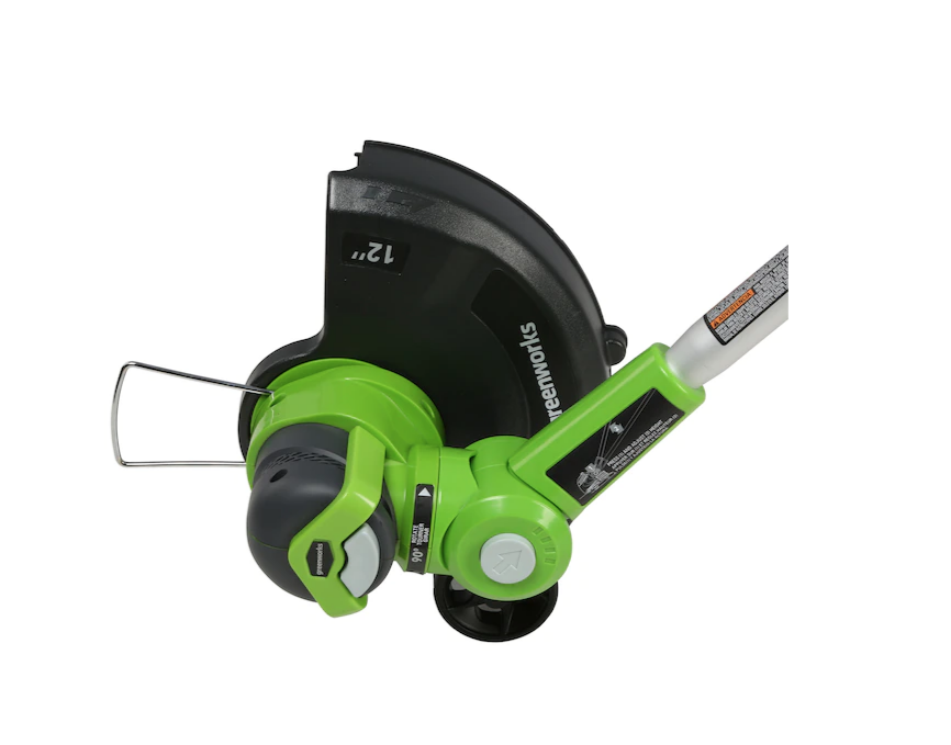 Greenworks ST24B215 24-volt 12-in Straight Cordless String Trimmer Edger Capable (Battery Included)