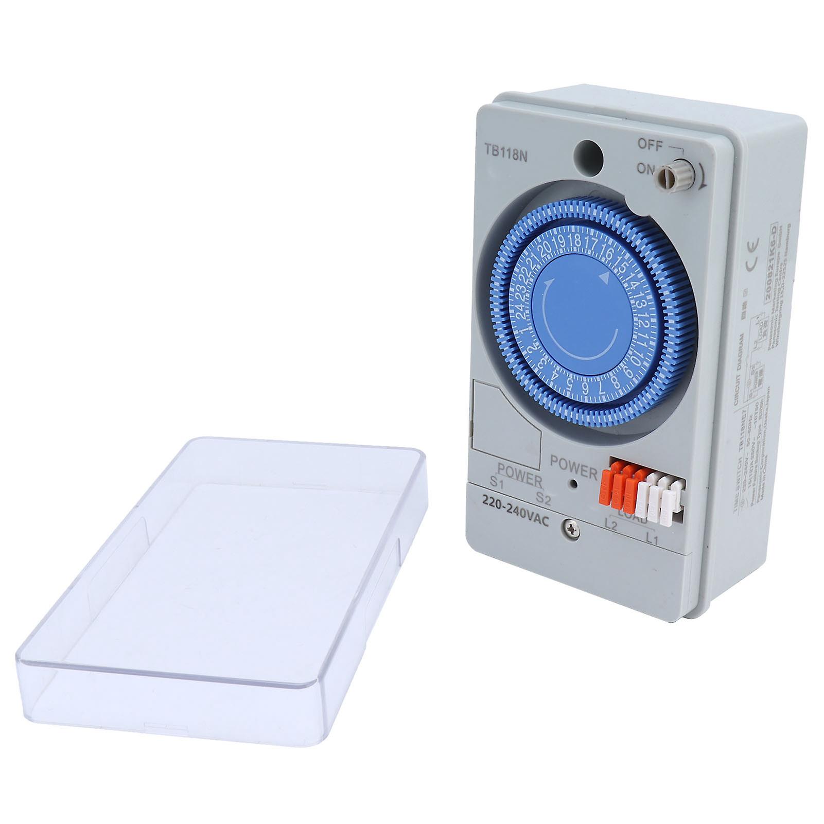 Mechanical Timer Automatic 24 Hours Low Power Consumption Time Switch for Water Heaters Street Lights 220VAC