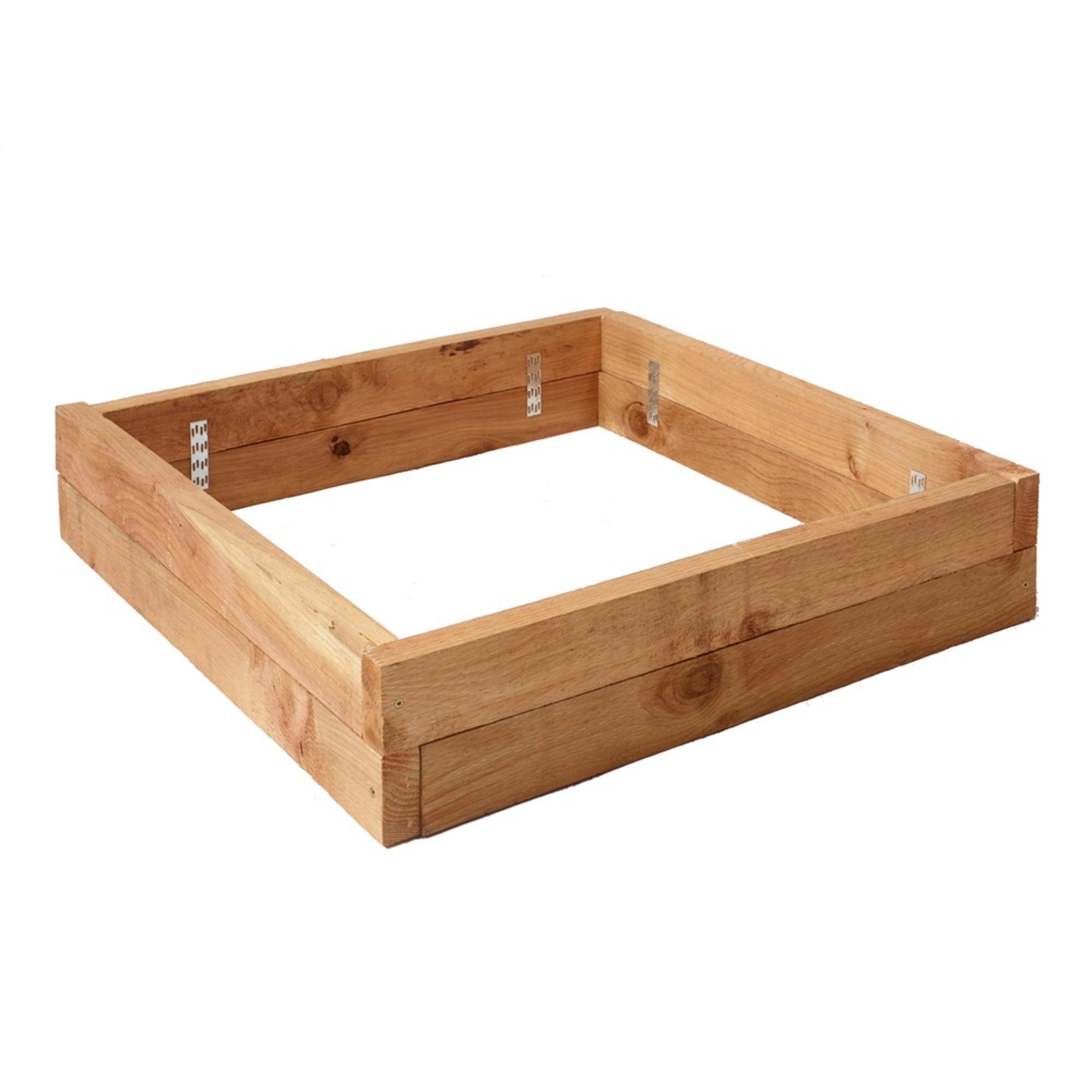 Outdoor Essentials Homestead 3 ft. x 3 ft. Natural Cedar Raised Garden Bed