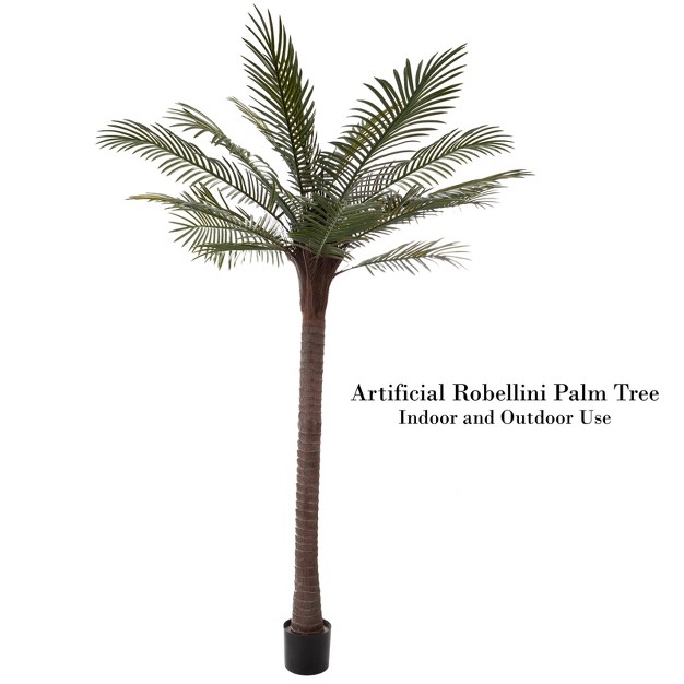 Nature Spring 78in Artificial Robellini Palm Tree