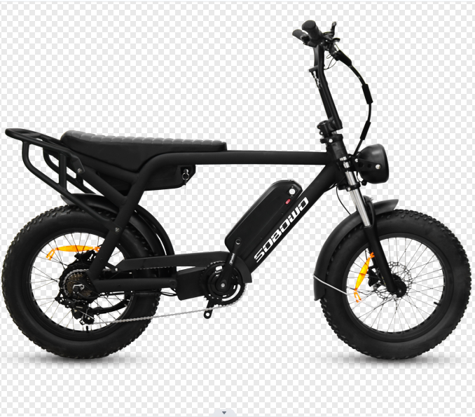 SOBOWO Retro ebike 750w electric fat ebike 48v 36v electric cycle 350w 500w ebike 20 inches electric bikes dual battery 14ah