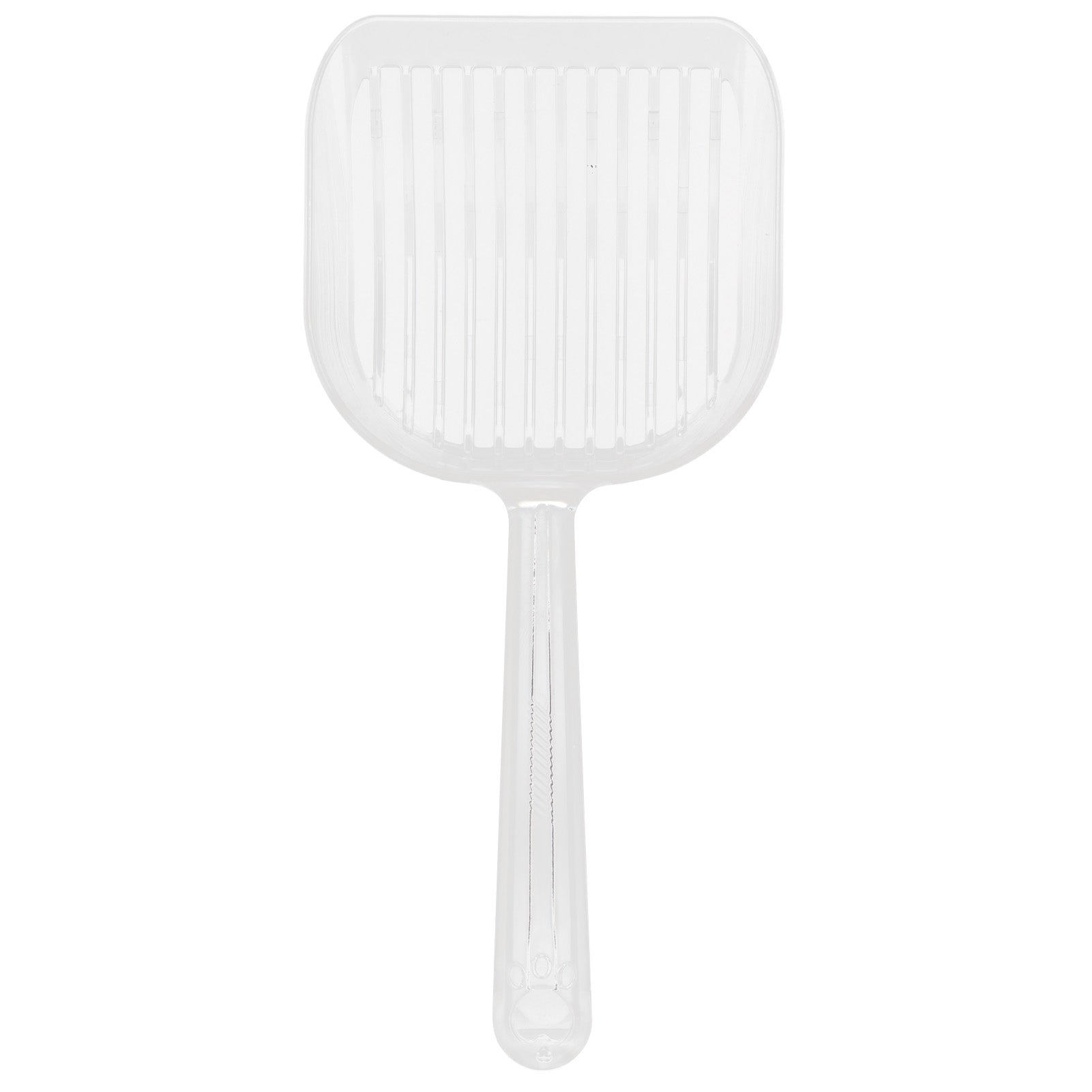 Small Animal Shovel， Hook Design ABS Cat Litter Shovel Effective  For Cat Owners For Cat Supplies Transparent Crystal Style