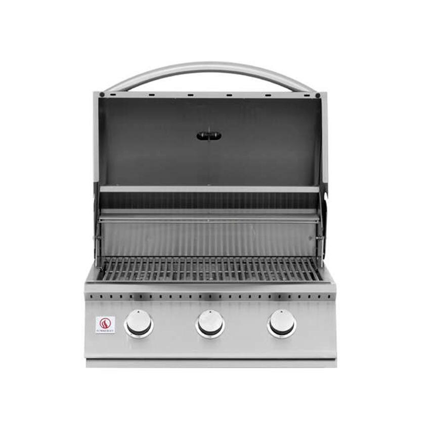 Summerset Sizzler 26-Inch 3-Burner Built-In Propane Gas Grill