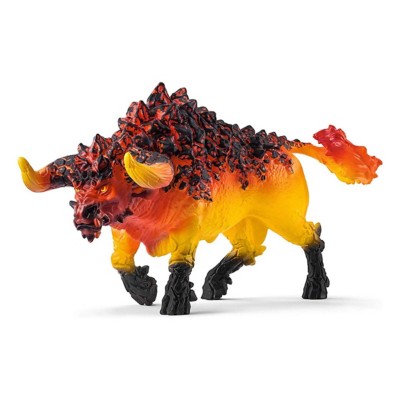 Schleich Fire Bull Toy Figurine