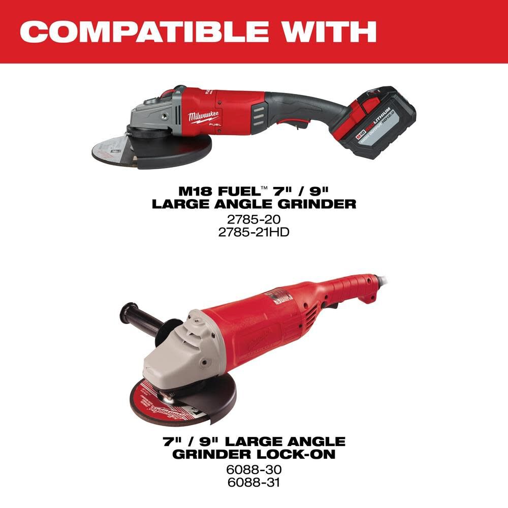 Milwaukee 7 in./ 9 in. Large Angle Grinder Cutting Shroud 49-40-6120 from Milwaukee