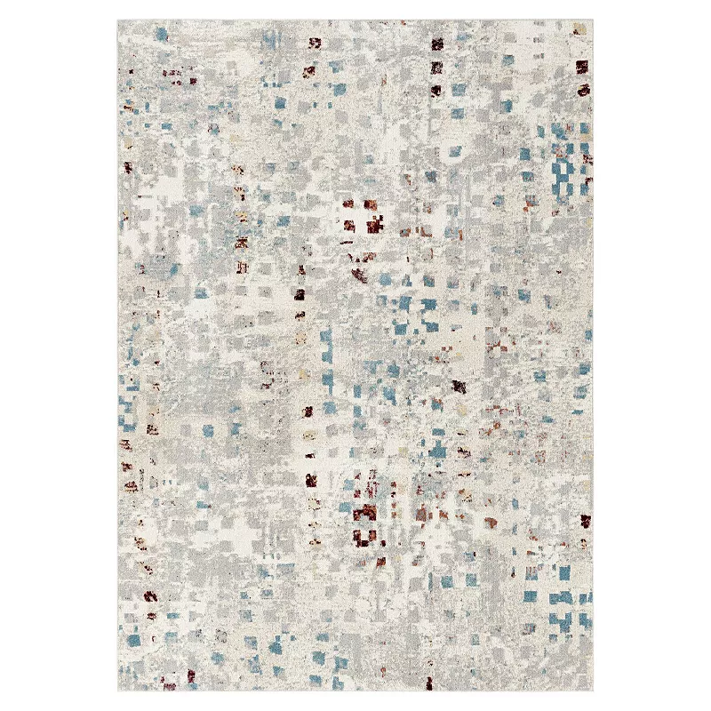 Everwash Treasure Eloise Modern Geometric Machine Washable Rug