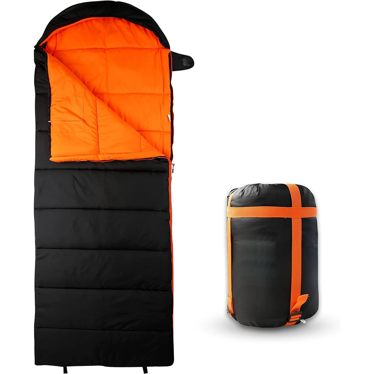 Sleeping Bag for camping hiking waterproof thickened warmth 3 season adult warm backpacking