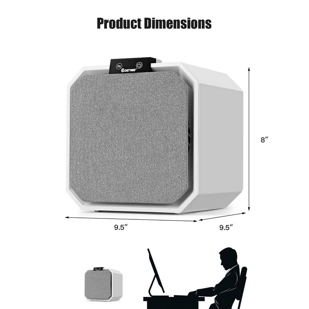 Costway Desktop HEPA Filter Air Purifier EP24771US