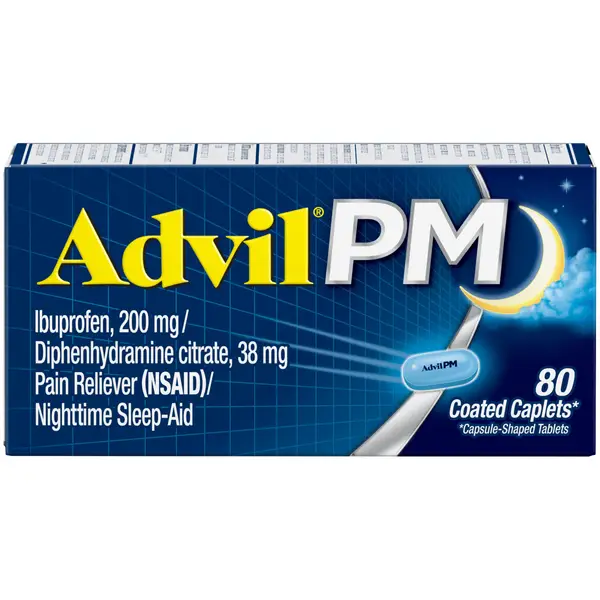 Advil PM Pain Reliever and Nighttime Sleep Aid