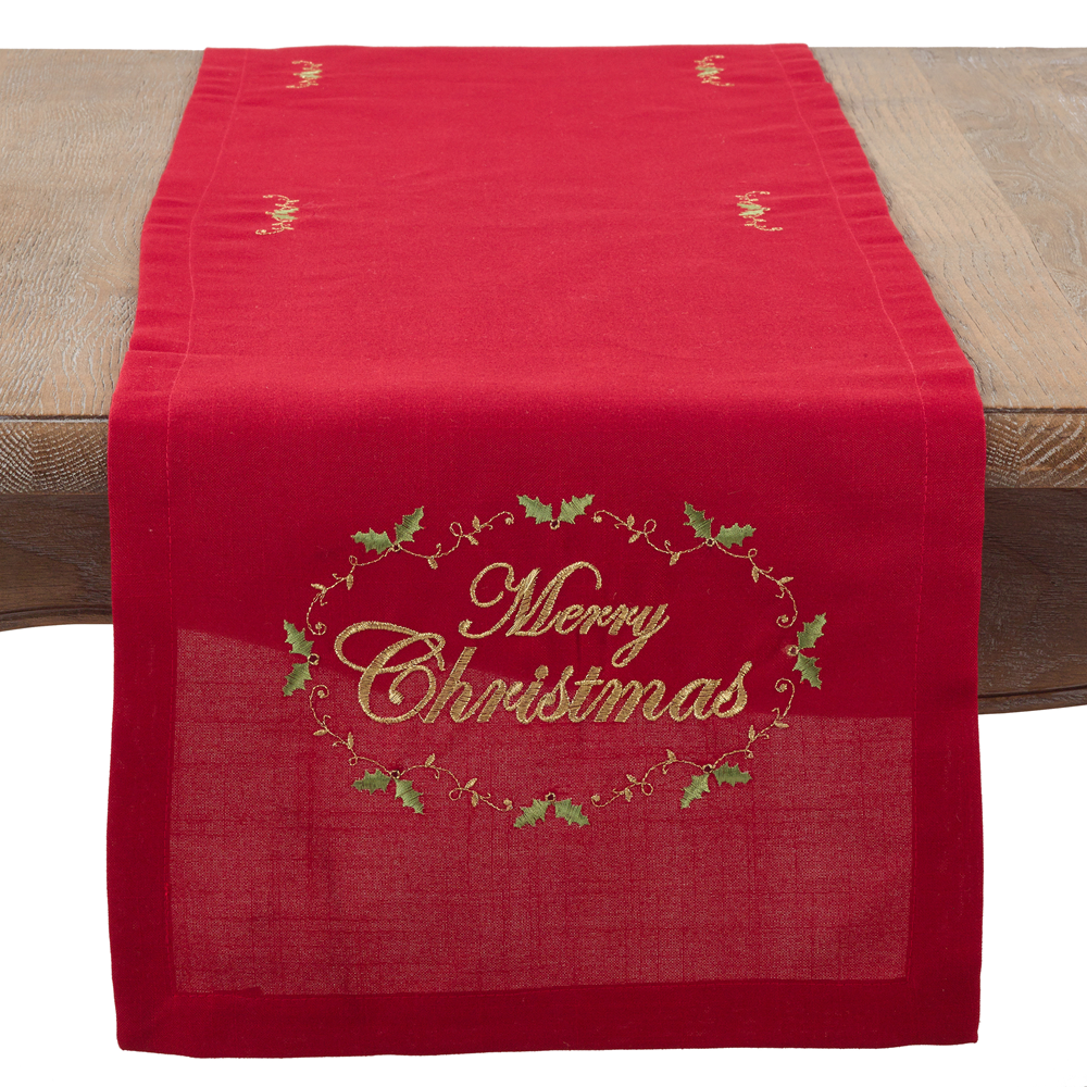 14 X 72 Merry Christmas Runner