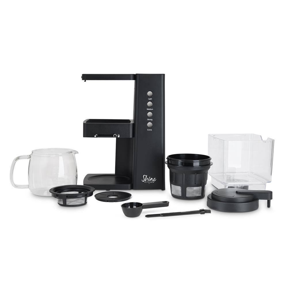 Shine Rapid Cold Brew 5-Cup Coffee Maker and Tea Machine SCB-100-A