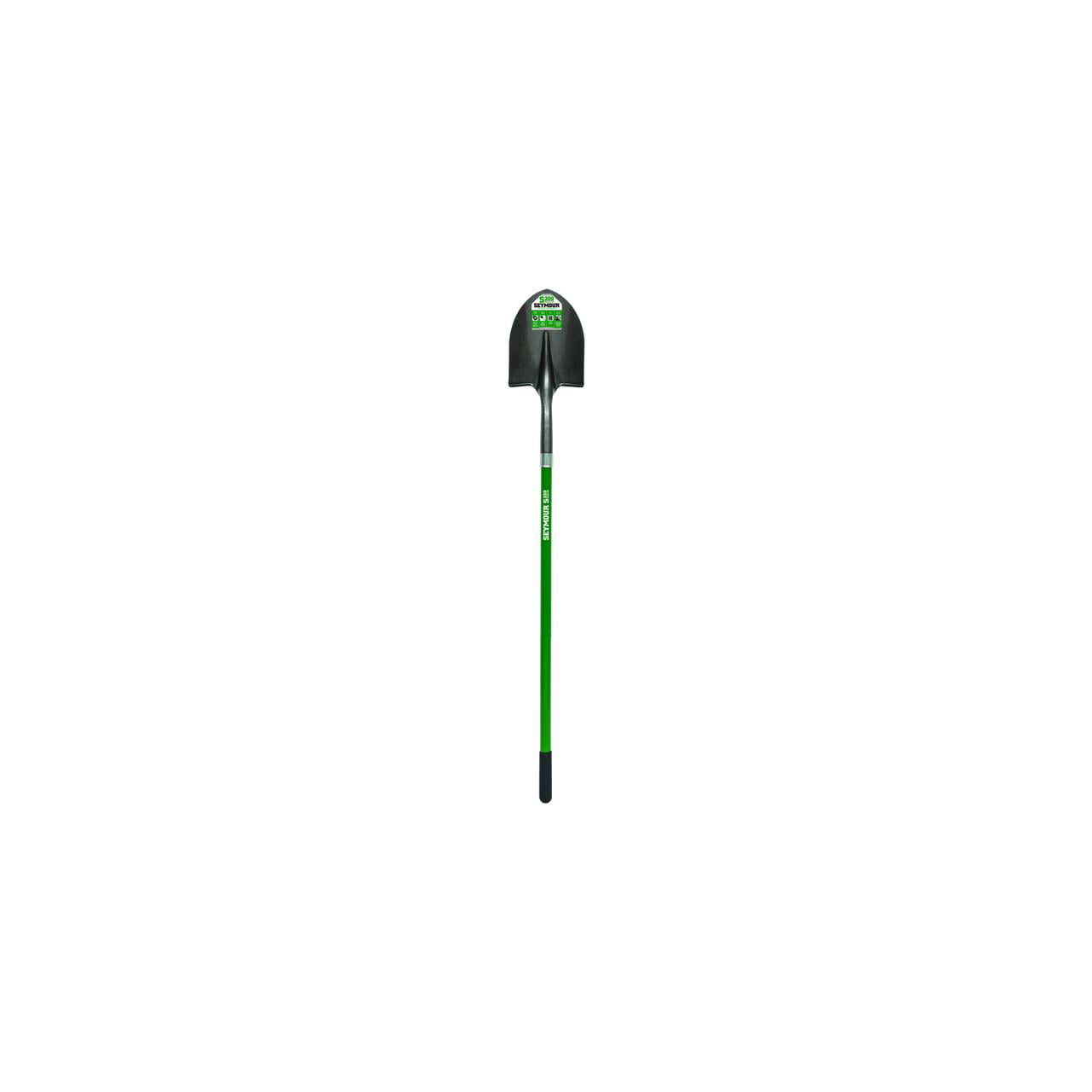 Midwest Rake Llc 49430 16 Gauge #2 Green Fiberglass Round Point Shovel