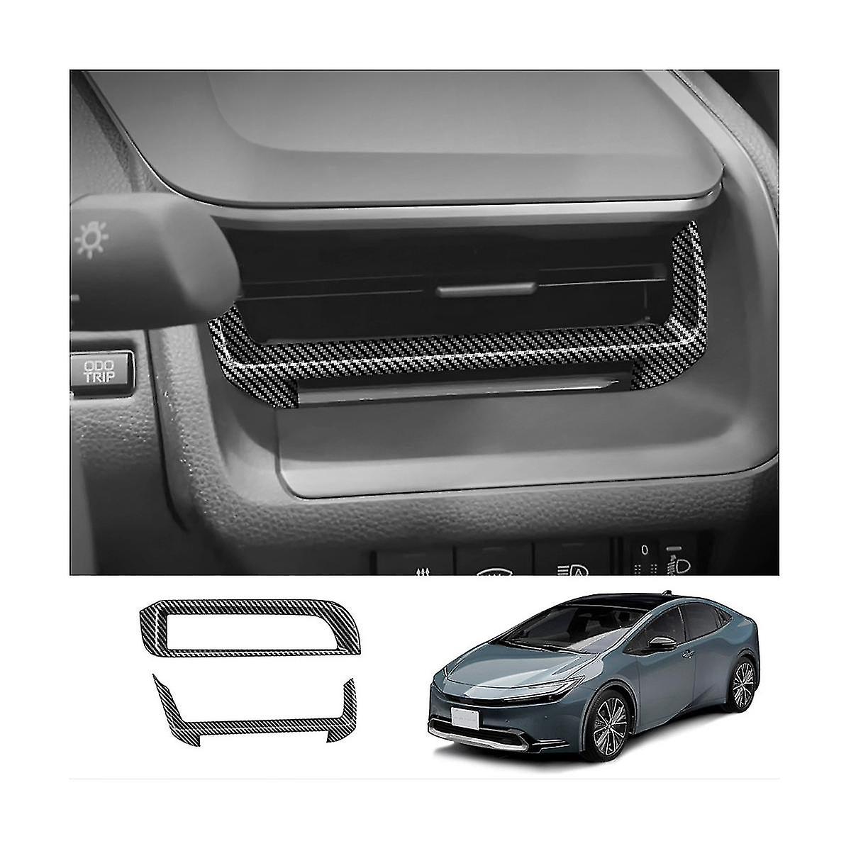 Bright Black Front Dashboard Side Air Outlet Left Right Air Outlet Accessories For Prius 60 Series