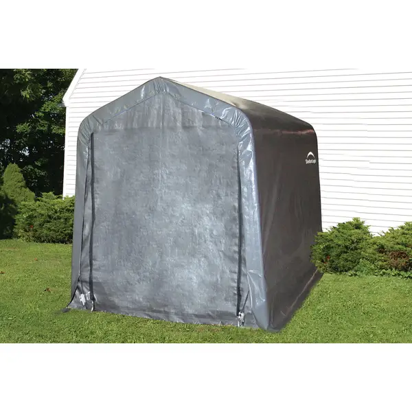 ShelterLogic 6'x10' Gray Shed In A Box