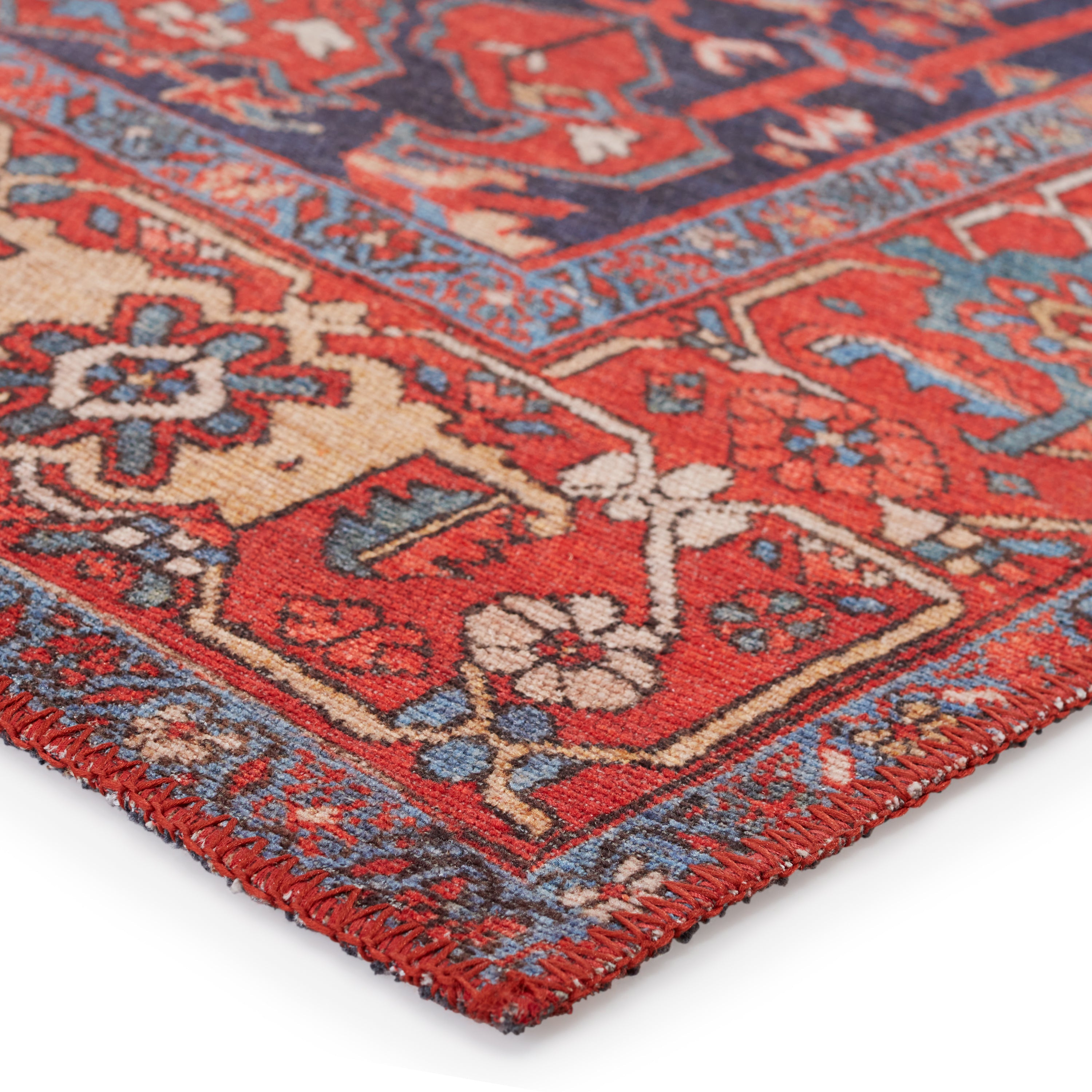 Harman Eterna Red & Blue Rug