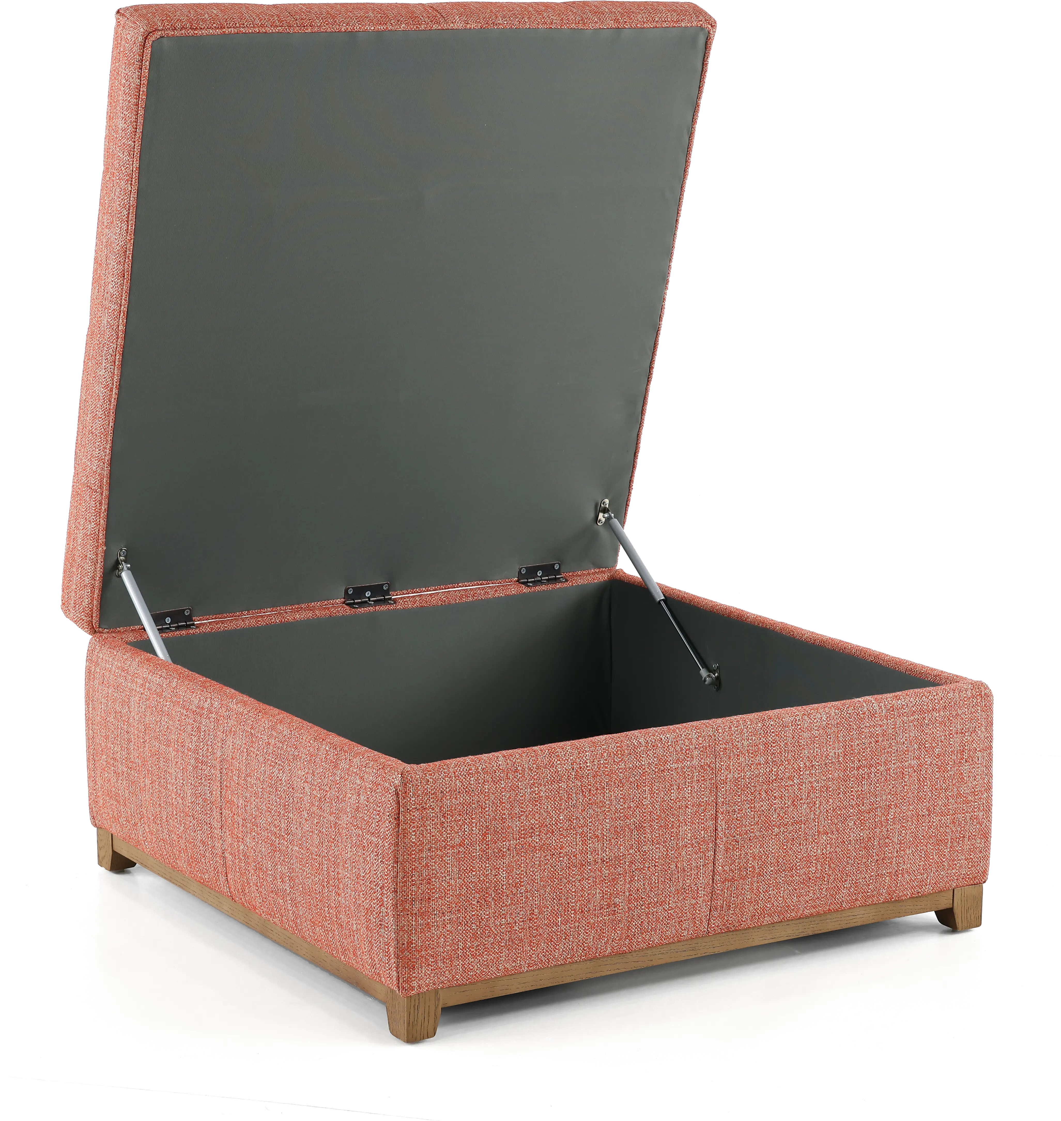 Westport Spice Orange Storage Ottoman