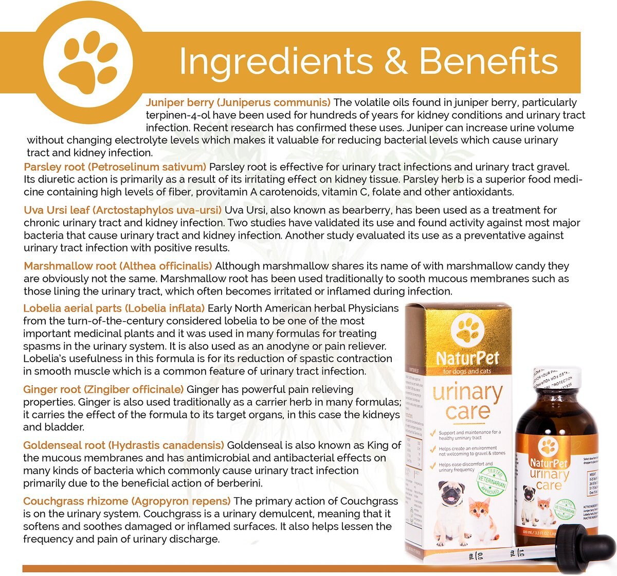 NaturPet Urinary Care Pet Supplement