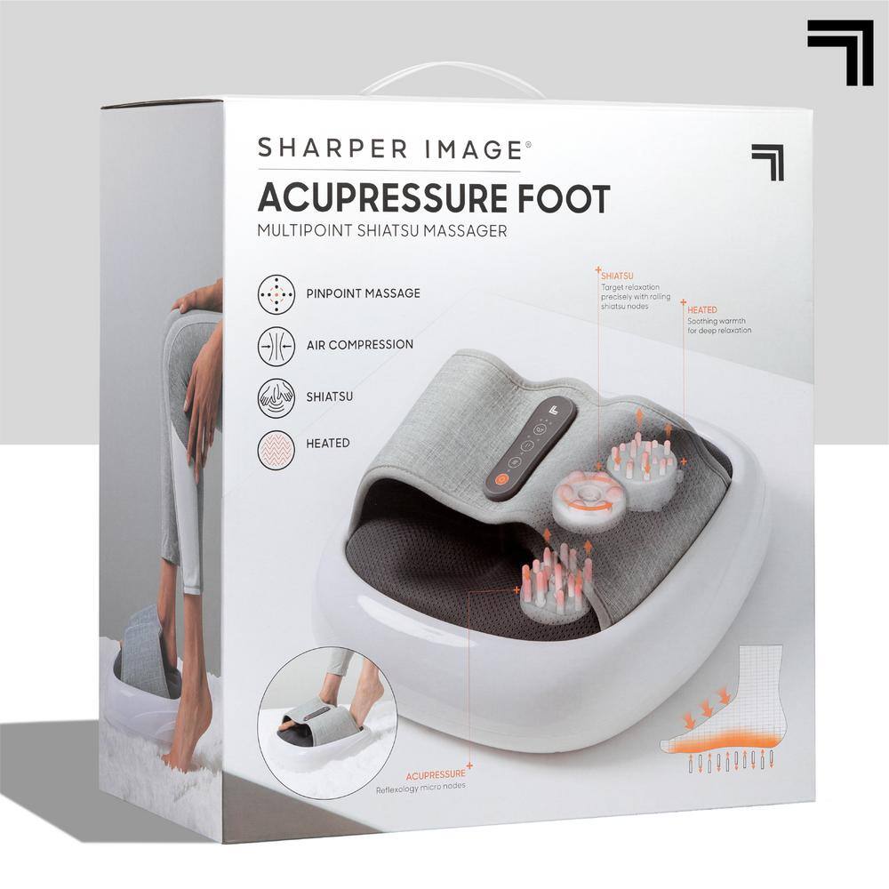 Sharper Image 3-Speed Massager Acupoint Foot Multipoint Acupressure 1012646