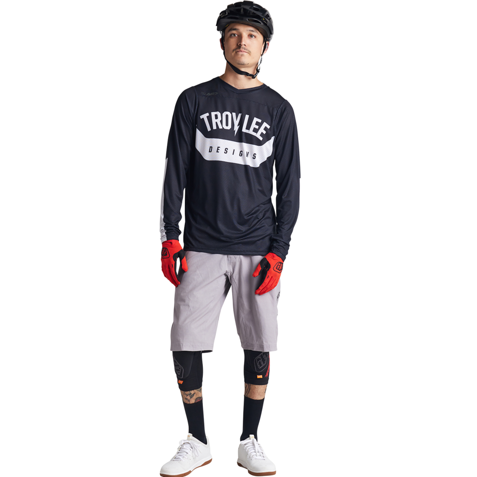 Troy Lee Designs Skyline Air Long Sleeve MTB Jersey - Air Core - Black