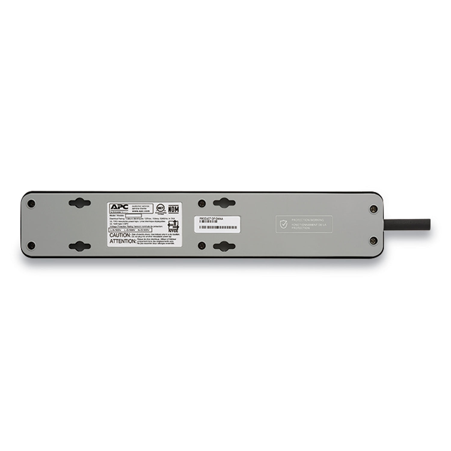 Essential SurgeArrest Surge Protector by APCandreg; SEUPE63DP