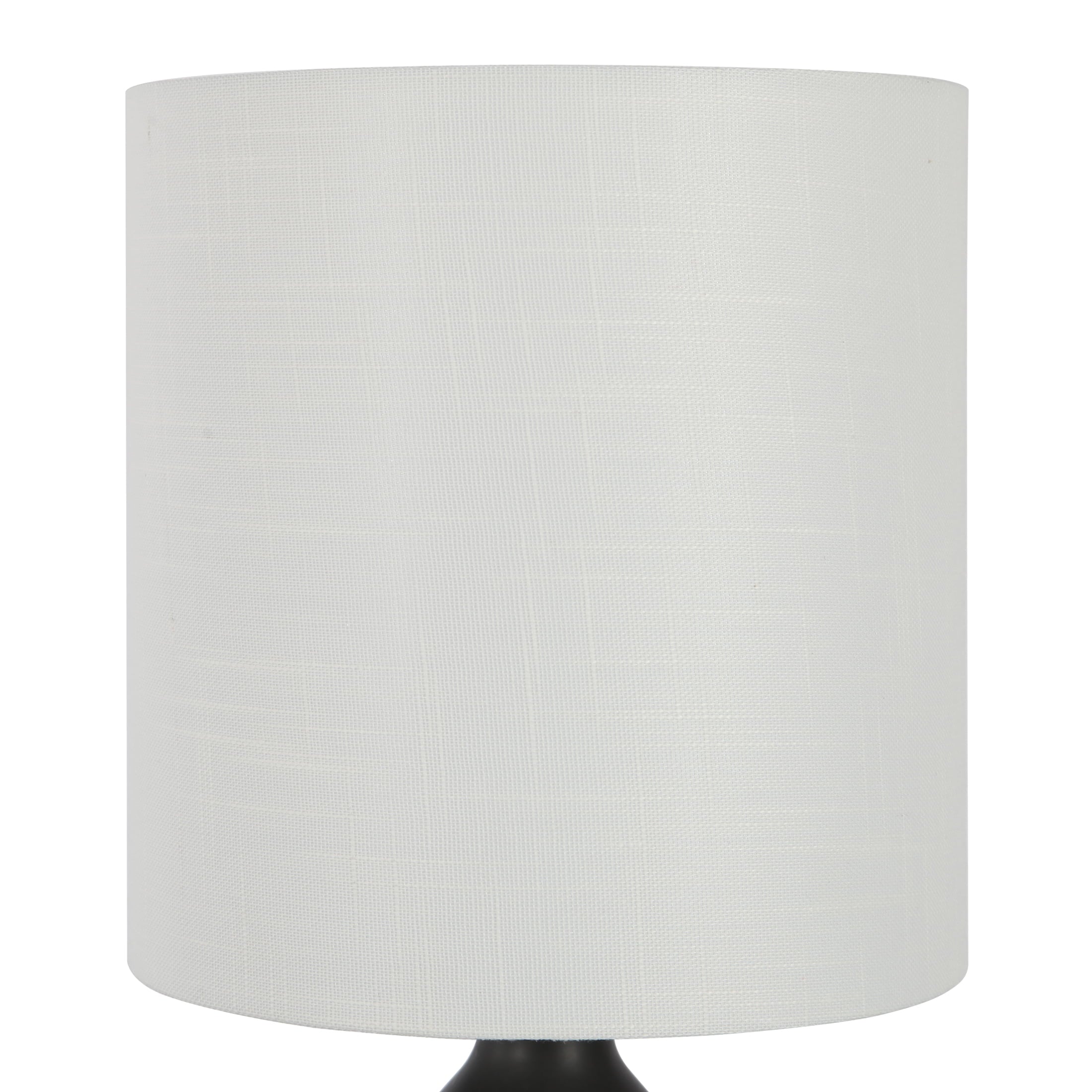 Home Decor Classic Collection White Ceramic Finish Table Lamp