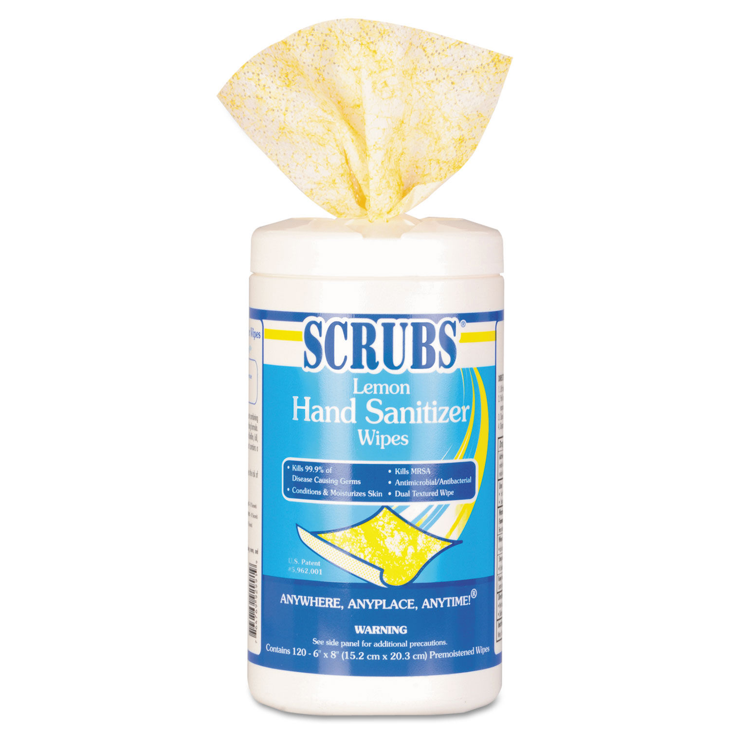 Hand Sanitizer Wipes by SCRUBSandreg; ITW92991CT