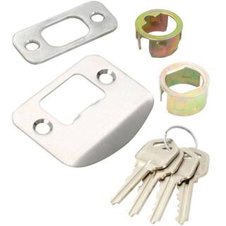 Defiant Hartford Satin Nickel Single Cylinder Keyed Entry Project Combo Pack BGX2L1BD