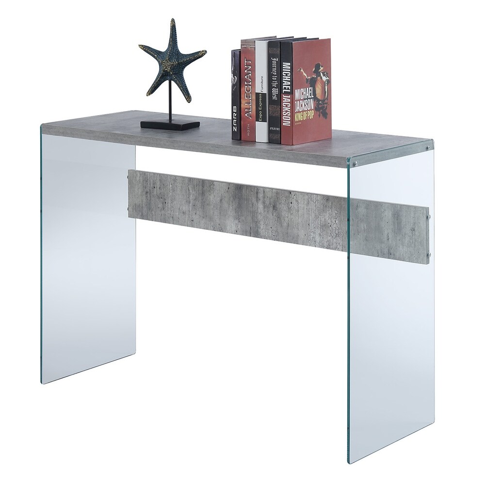 Convenience Concepts SoHo Glass Console Table/Desk