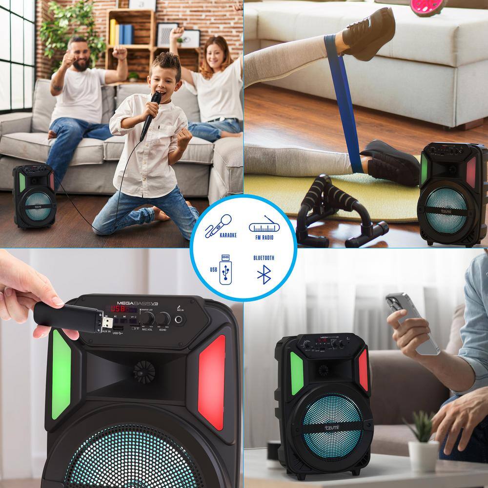 Tzumi Megabass Jobsite Speaker V3 8925HD