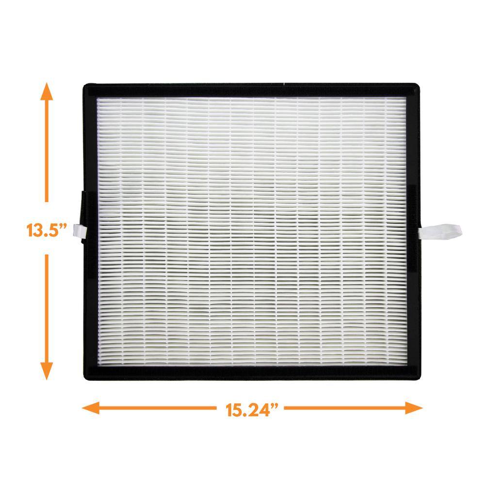 FILTER-MONSTER True HEPA Replacement Compatible with Alen FF50-VOC Air Filter for Allergies Dust and Smoke Chemicals and VOCs AL-FF50VOC-FM1