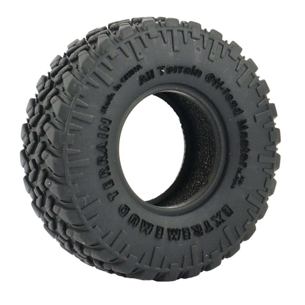 Super Soft Sticky 1.0 Crawler Tires 52*19mm for 1/18 1/24 RC Crawler Car Axial SCX24 FMS FCX24 AX24 Upgrade (T1011)