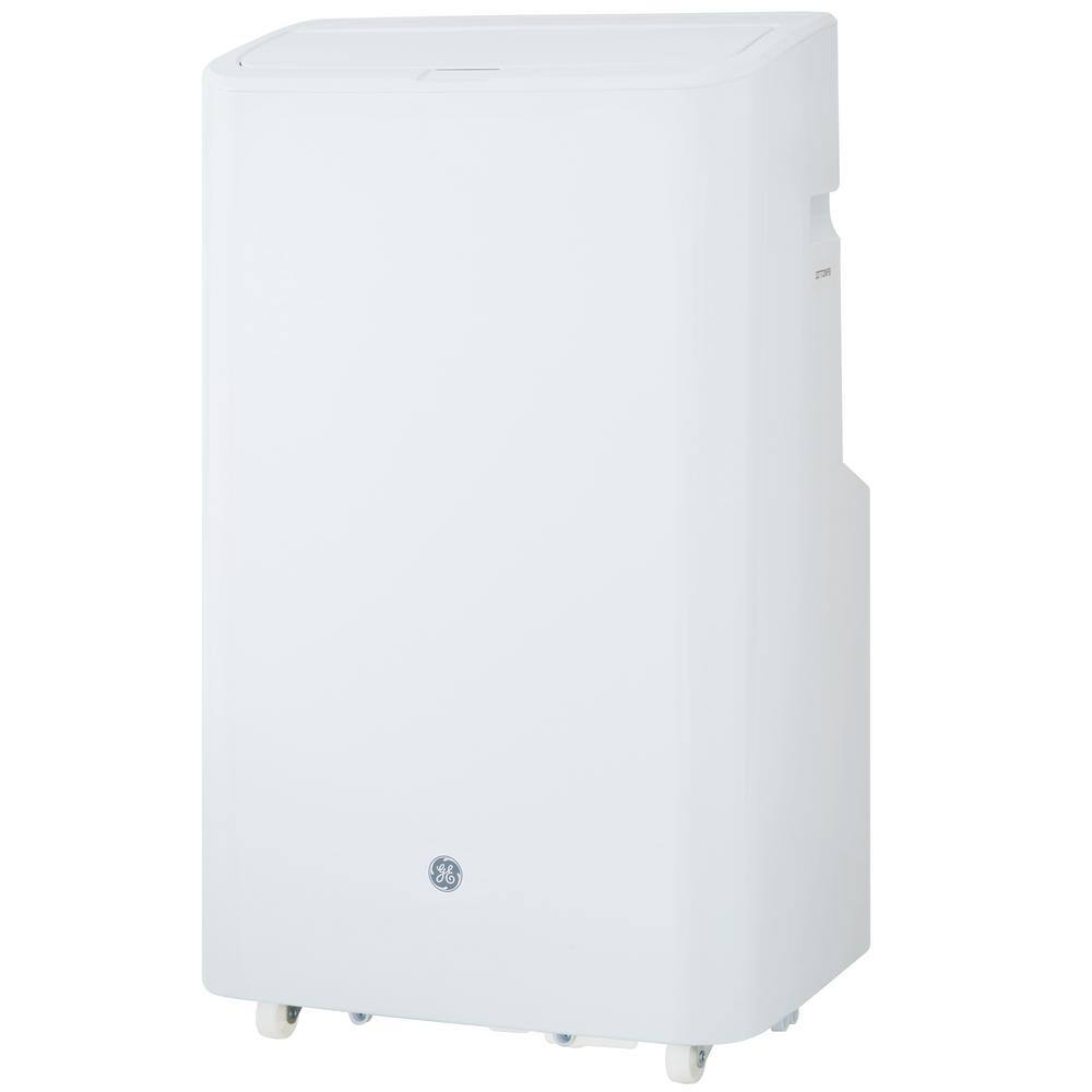 GE 8000 BTU 3-in-1 Portable Air Conditioner for 350 sq. ft. Medium Rooms with Dehumidifier and Remote in White APCD08JALW