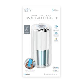 Pure Enrichment PureZone Cylinder Air Purifier - White PEAIRCYL-RT