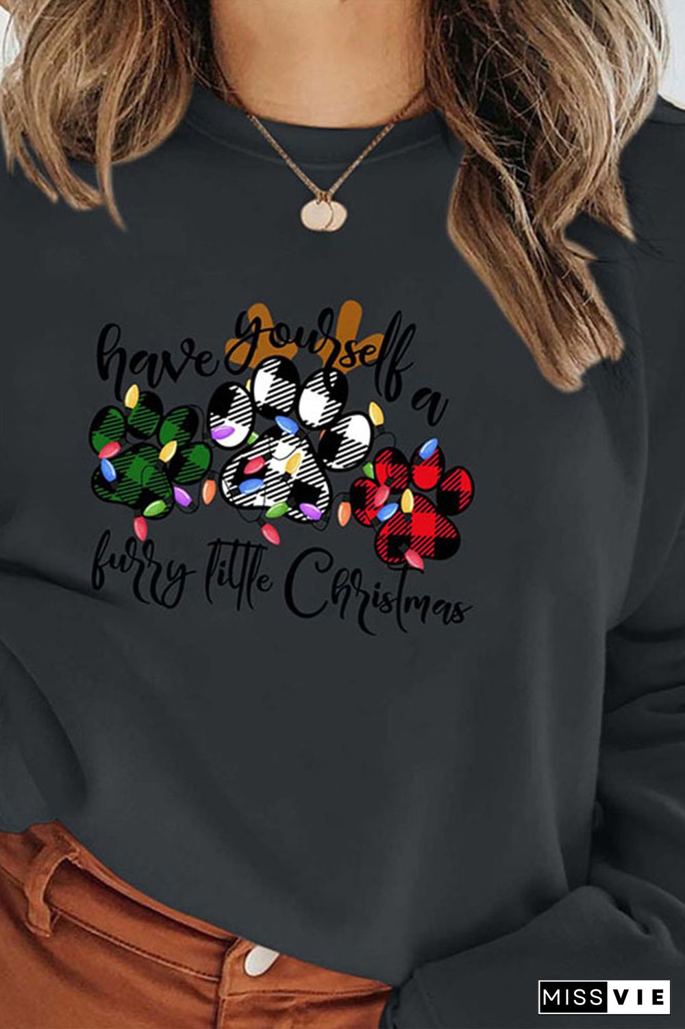 Have Yourself A Merry Little Christmas Classic Crew Sweatshirt Wholesale