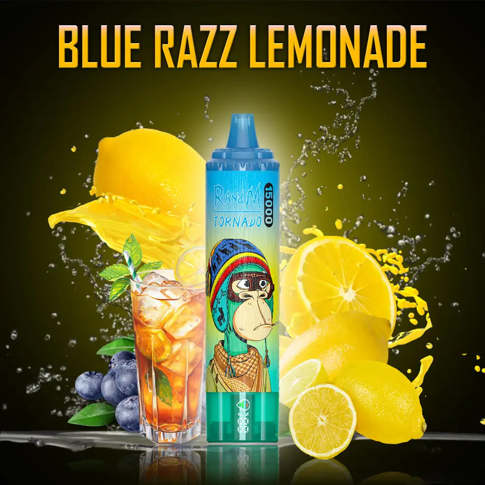 Fumot Tornado 15000 Puffs - Blue Razz Lemonade
