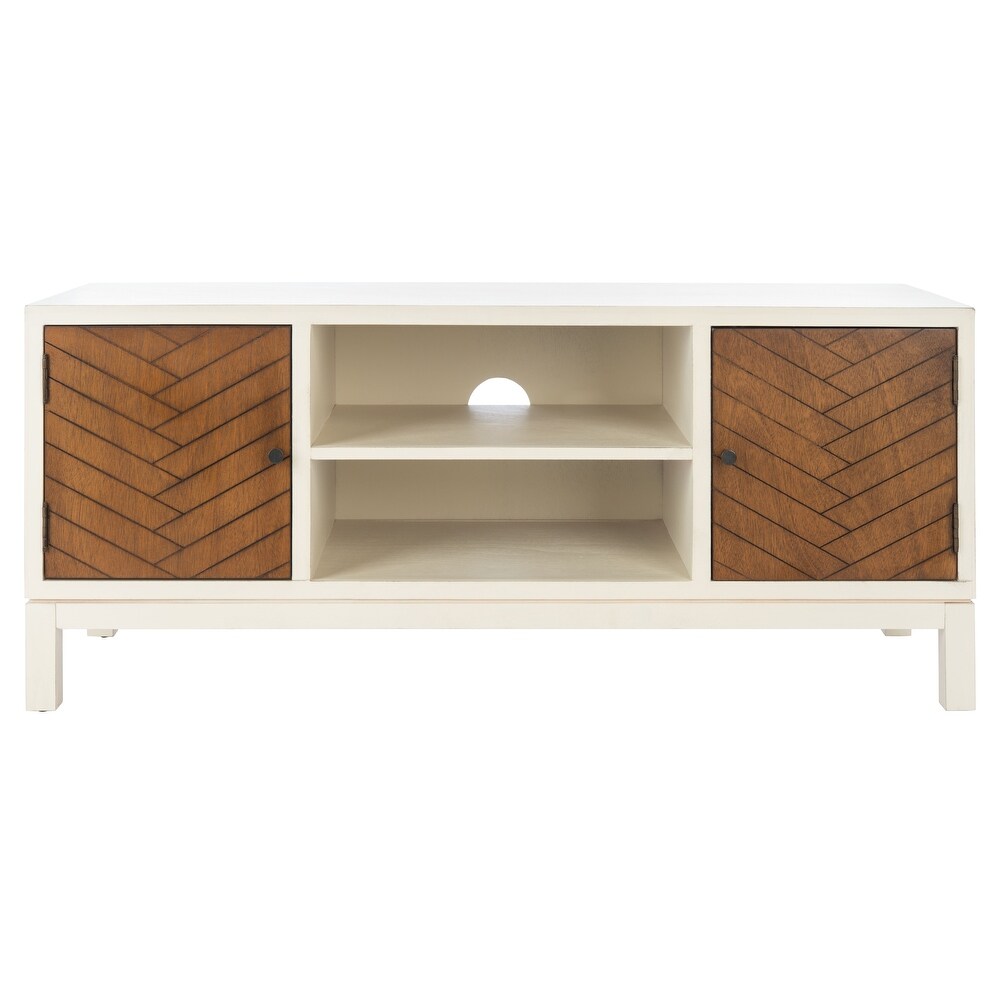 SAFAVIEH Ajana 47 inch Storage Media TV Stand   47.3\