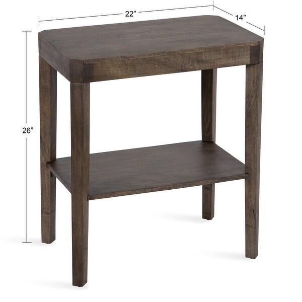 Kate and Laurel Talcott Wood Side Table