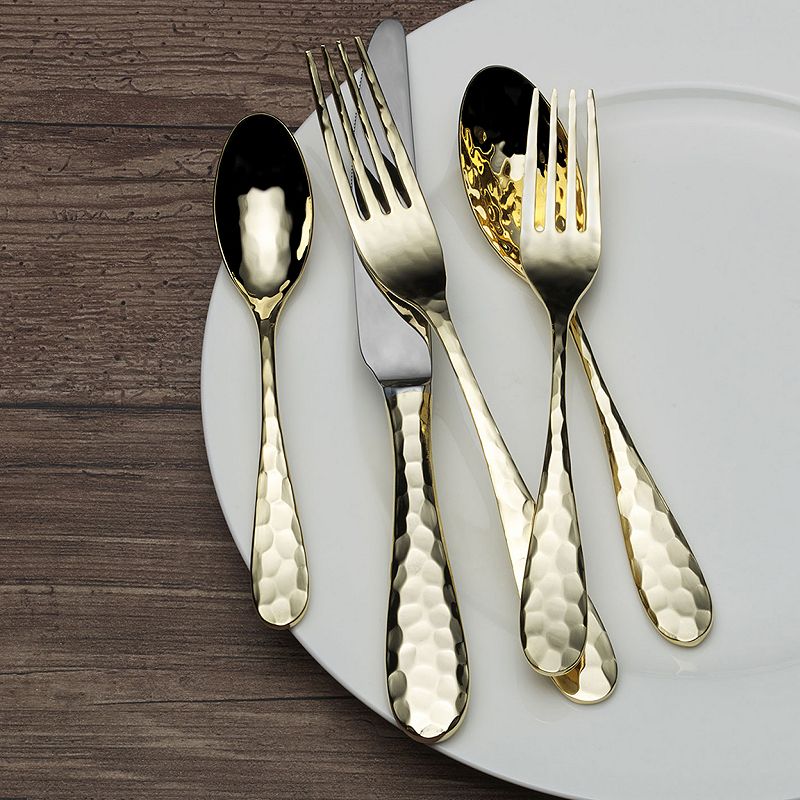 Mikasa Gold-Plated Lilah 20-pc. Flatware Set