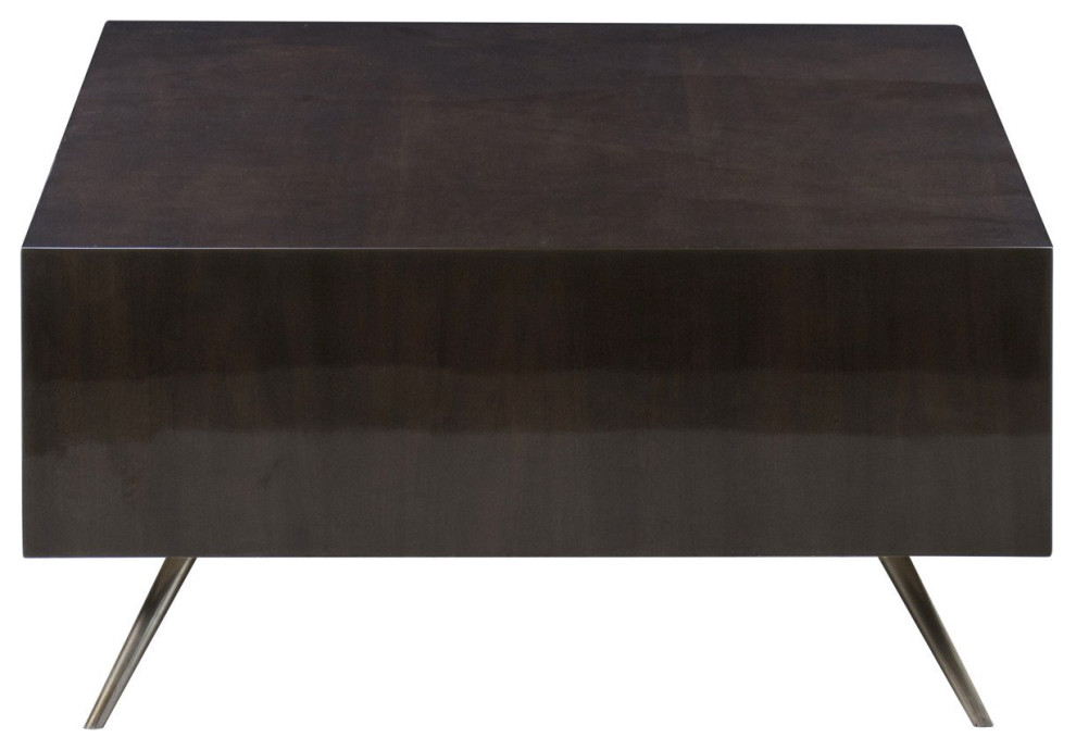 Zelena Coffee Table Square   Midcentury   Coffee Tables   by Peachtree Fine Furniture  Houzz