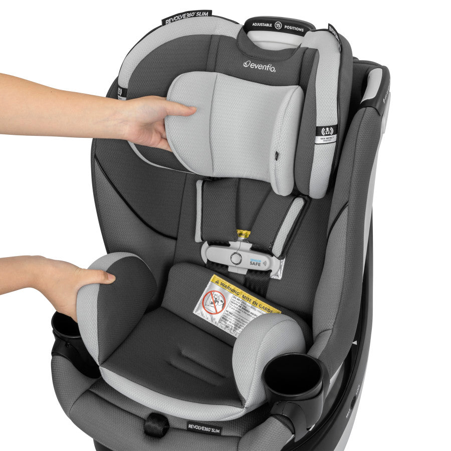 Revolve360 Slim 2-in-1 Rotational Car Seat with SensorSafe