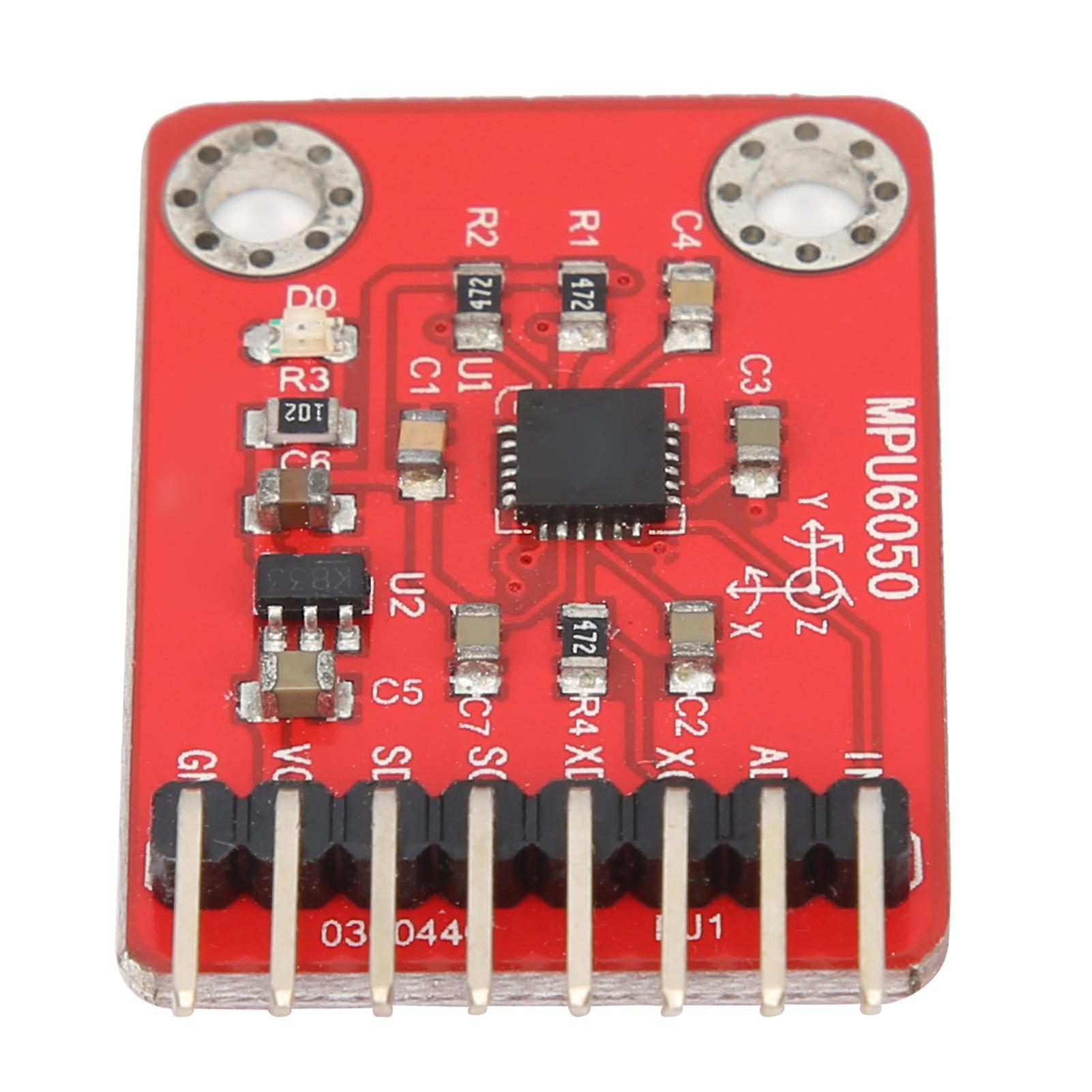 Mpu6050 6 Axis Accelerometer Gyroscope Sensor Module 16 Bit Ad Converter Data Output