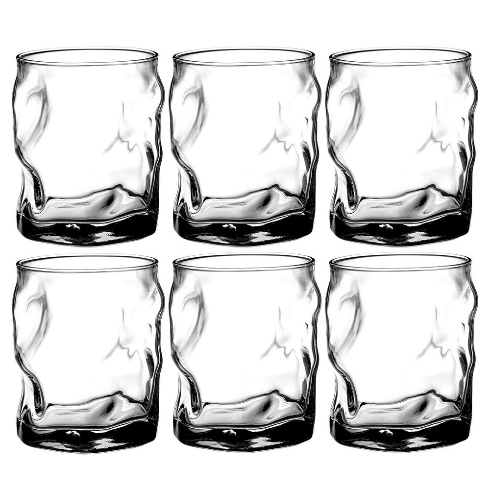 Bormioli Rocco Sorgente Drinking Glass Set of 6   14.25 oz.