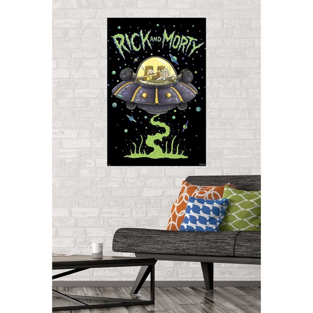 Trends International Rick And Morty Ship Unframed Wall Poster Prints