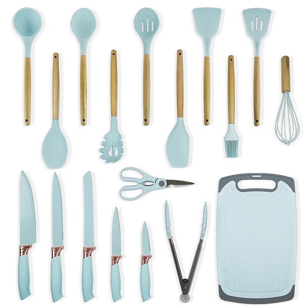 19-piece Non-stick Silicone Assorted Kitchen Utensil Set