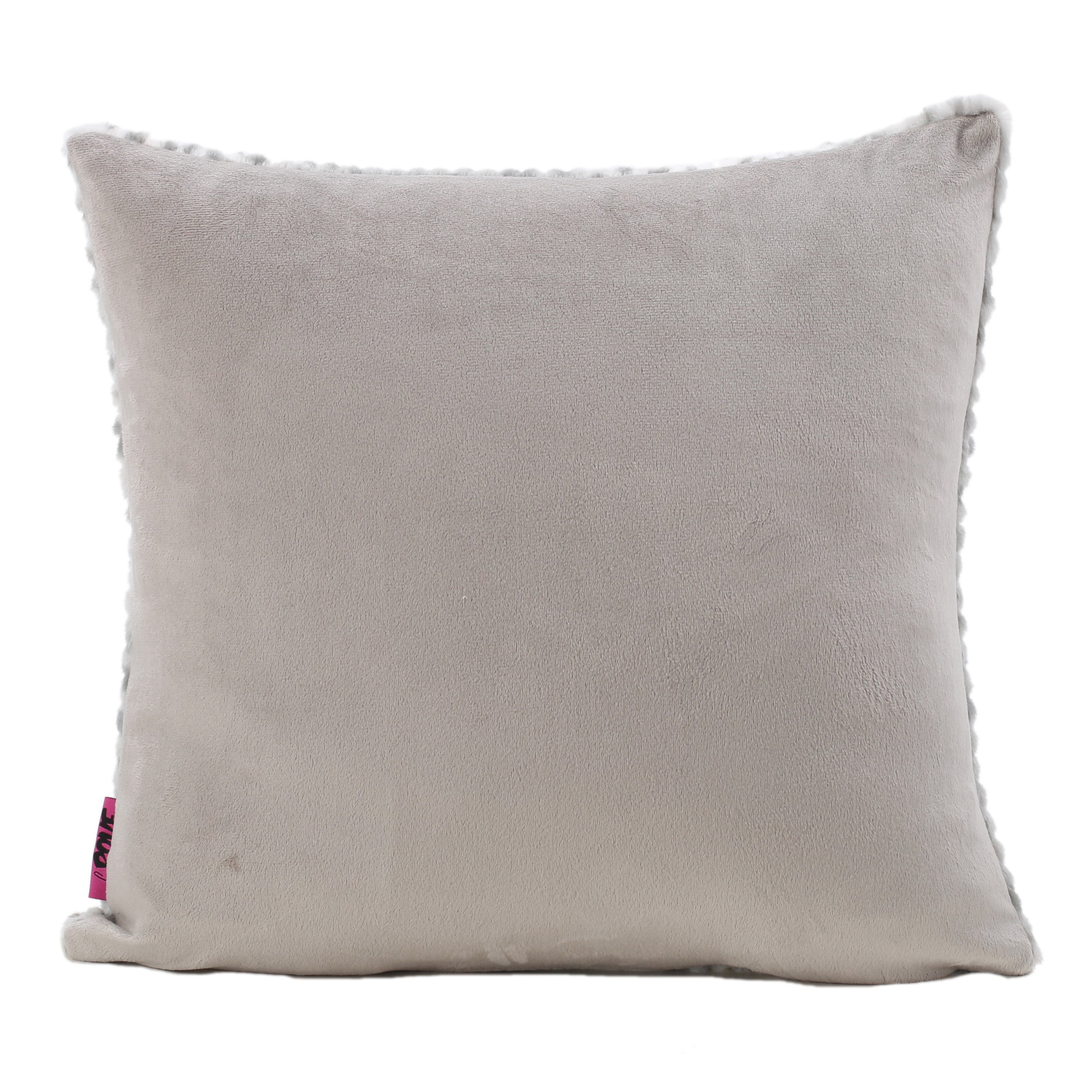 Ellison Modern Glam Faux Fur Throw Pillow