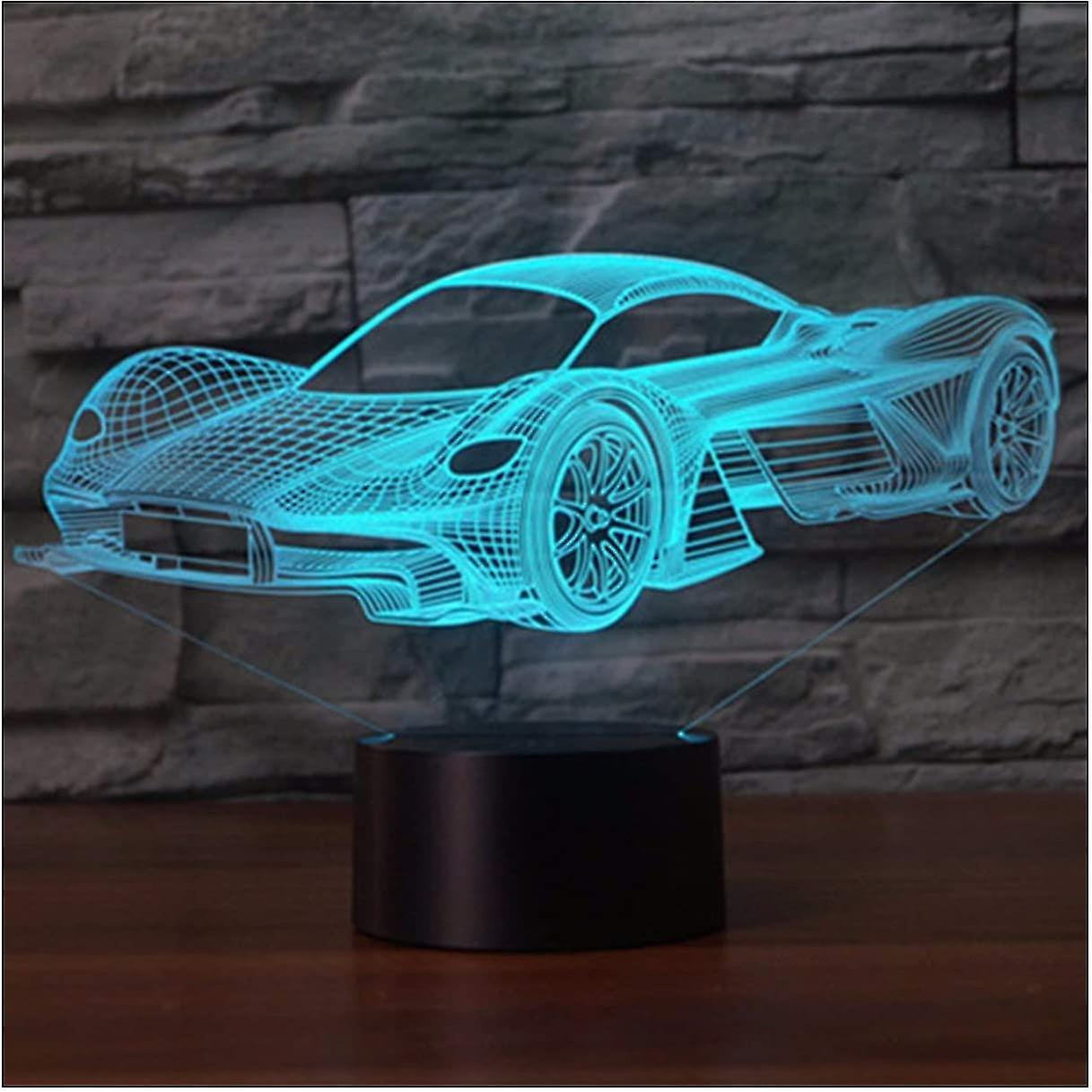 3d Night 3d Optical Illusion Lamp 7 Colors Touch Bedside Lamp Bedroom Table Art Deco Child Night With Usb Cable Christmas Novelty Birthday