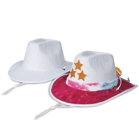 Color Me  153Cowboy Hats (Pack of 48)