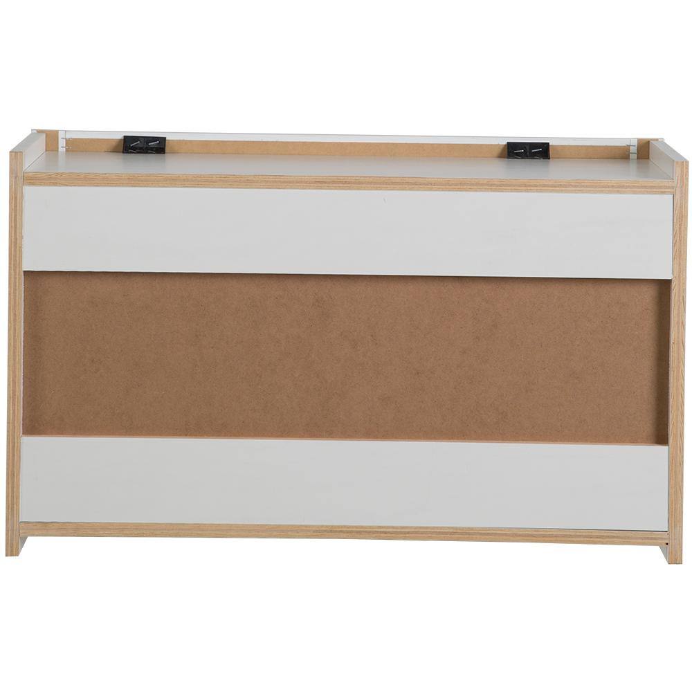 Hampton Bay Cambridge White Shaker Assembled Flex Wall Cabinet with Shelves and Dividers (30 in. W x 13 in. D x 18 in. H) CM3018X-WH