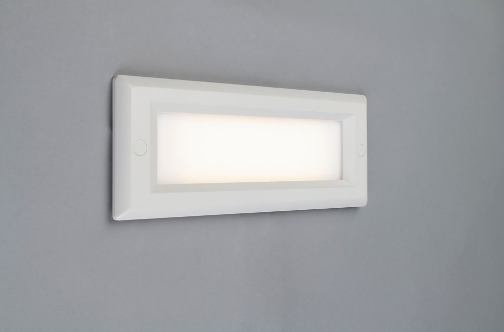 Bruck Lighting Step 2 Opal Lens 3000K   Transitional   Stair And Step Lights   by Bruck Lighting  Houzz